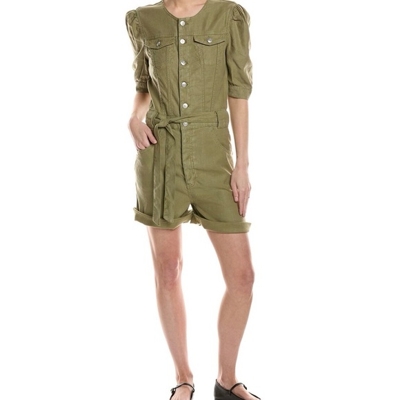 Hudson Jeans Olive Green Jumpsuit